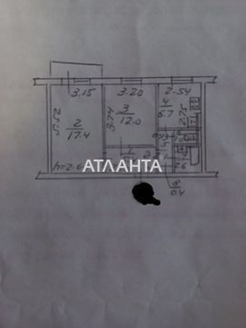 2-rooms apartment apartment by the address st. Dobrovolskogo pr (area 50 m²) - Atlanta.ua - photo 13