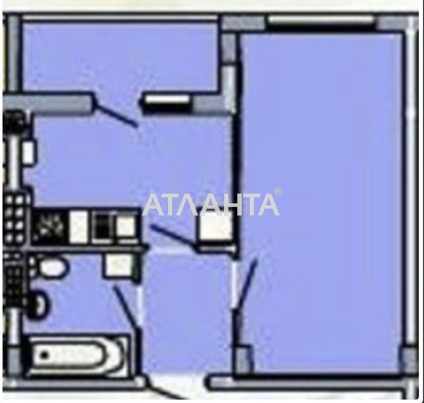 1-комнатная квартира по адресу ул. Торговая (площадь 33 м²) - Atlanta.ua - фото 13