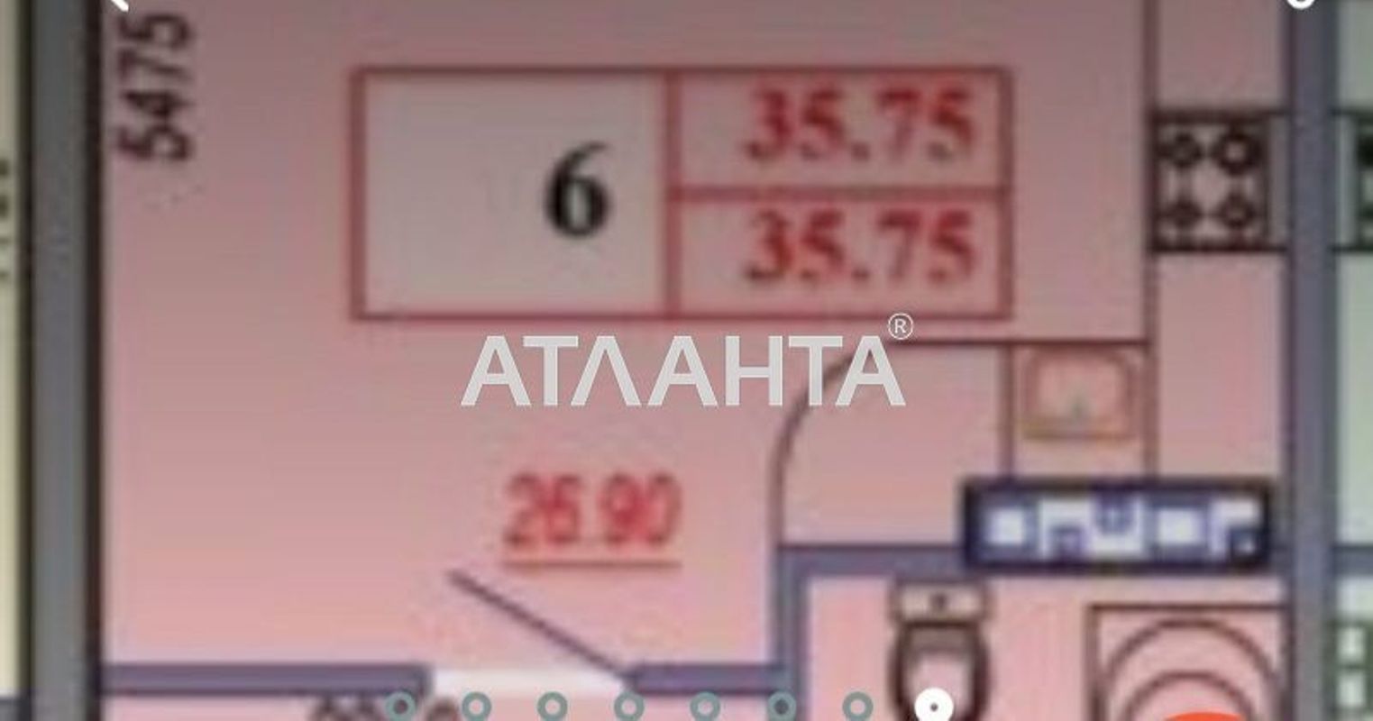 1-room apartment apartment by the address st. Segedskaya (area 36 m²) - Atlanta.ua - photo 2