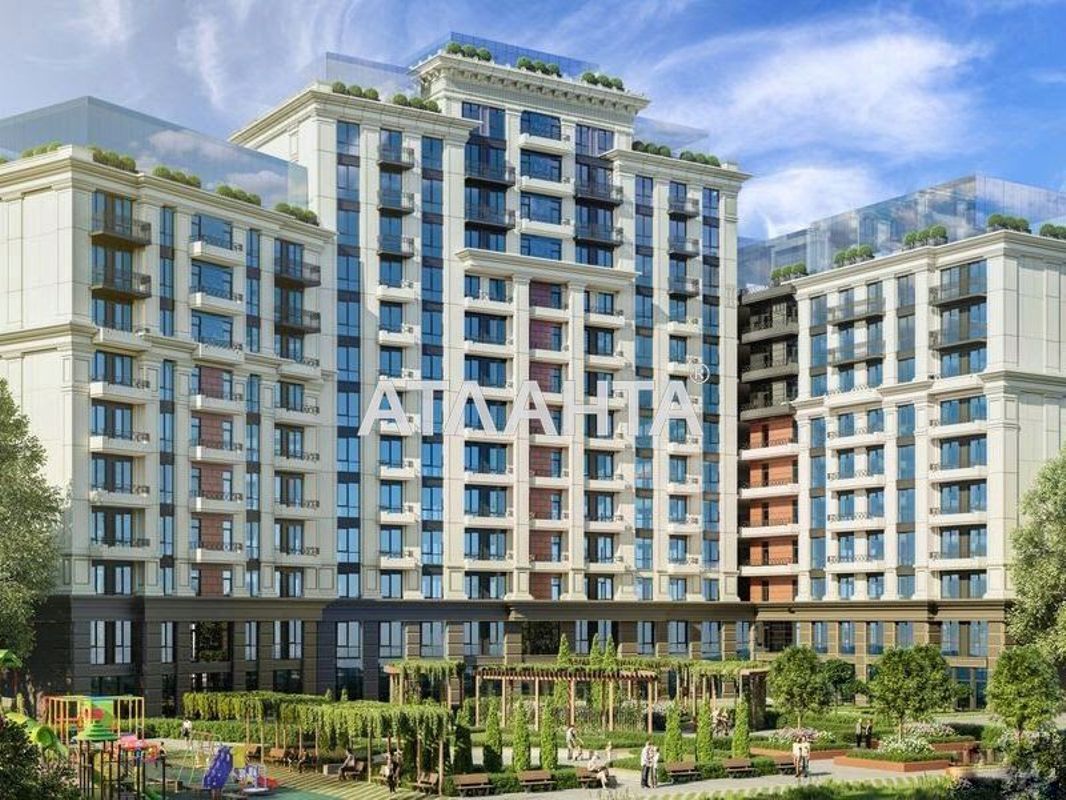 2-rooms apartment apartment by the address st. Frantsuzskiy bul Proletarskiy bul (area 63,9 m²) - Atlanta.ua