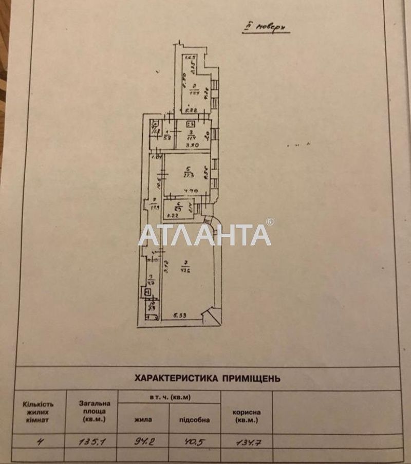 4+-rooms apartment apartment by the address st. Grecheskaya Karla Libknekhta (area 135 m²) - Atlanta.ua - photo 24