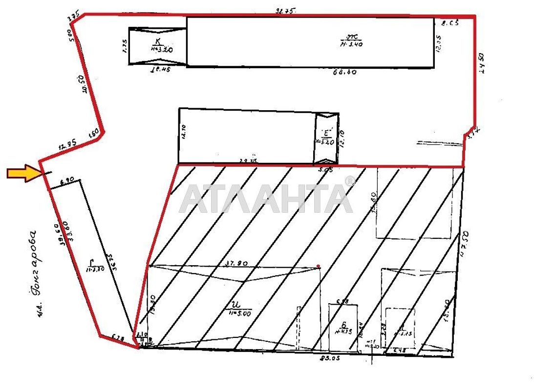 Комерційна нерухомість за адресою вул. Гончарова (площа 1403 м²) - Atlanta.ua - фото 2