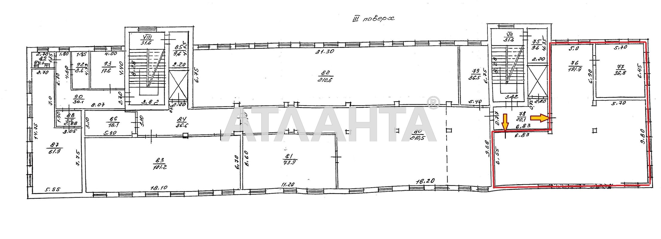 Комерційна нерухомість за адресою вул. Стовпова (площа 50 м²) - Atlanta.ua - фото 23