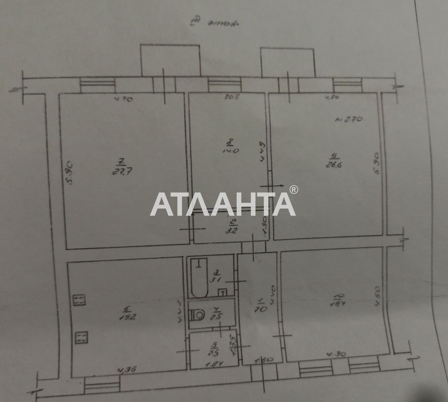 4+-rooms apartment apartment by the address st. Novoselskogo Ostrovidova (area 127 m²) - Atlanta.ua - photo 17