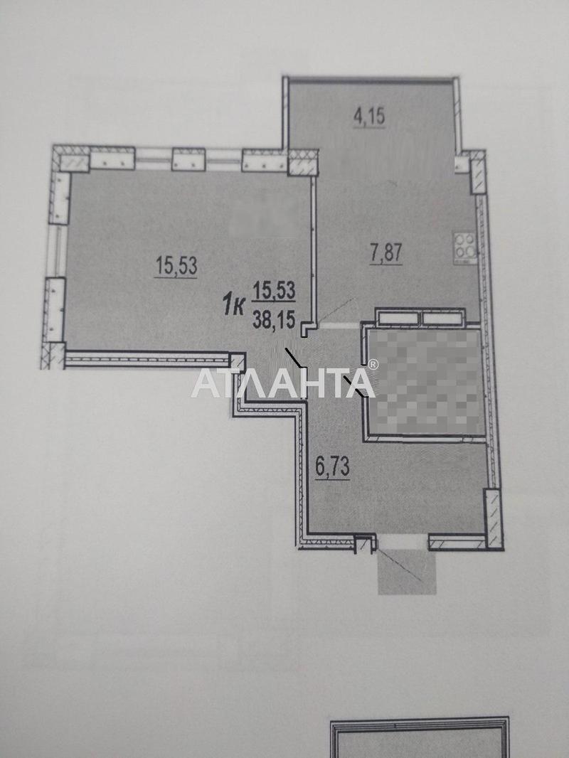 1-кімнатна квартира (площа 40 м²) - Atlanta.ua - фото 3