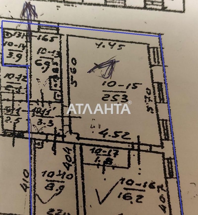 3-комнатная квартира по адресу ул. Старопортофранковская (площадь 67 м²) - Atlanta.ua - фото 11