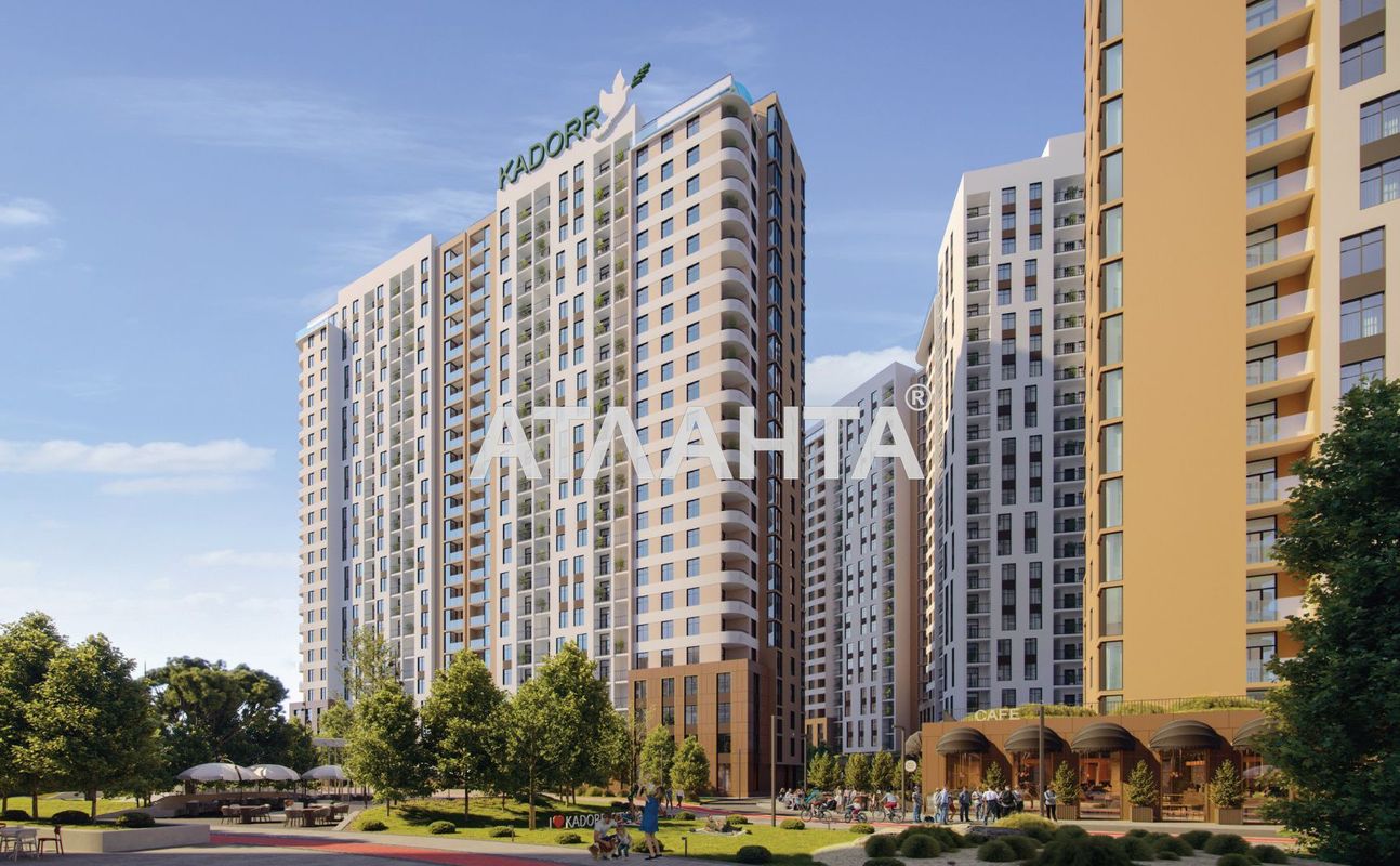 1-кімнатна квартира за адресою вул. Краснова (площа 41,5 м²) - Atlanta.ua