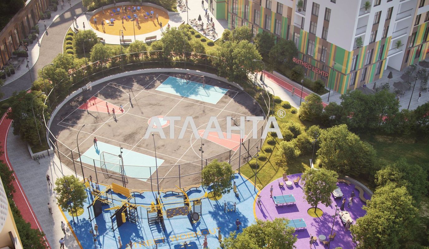 1-кімнатна квартира за адресою вул. Краснова (площа 41,5 м²) - Atlanta.ua - фото 2