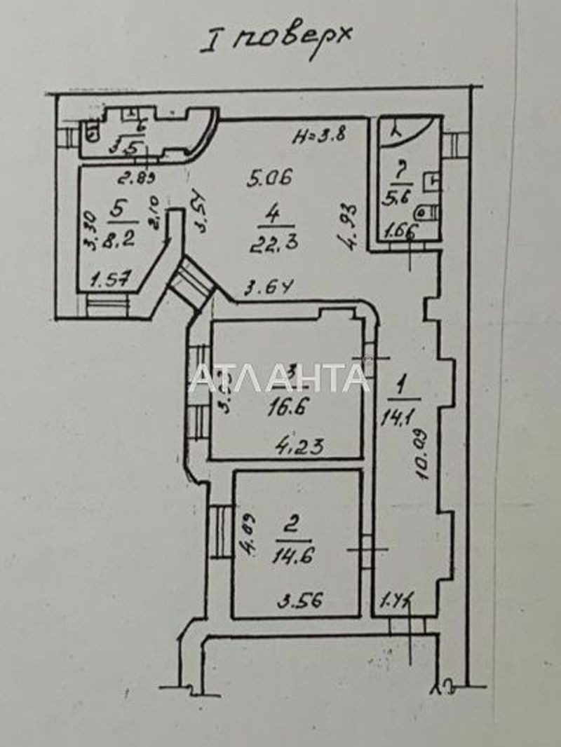 3-кімнатна квартира (площа 84,9 м²) - Atlanta.ua - фото 22