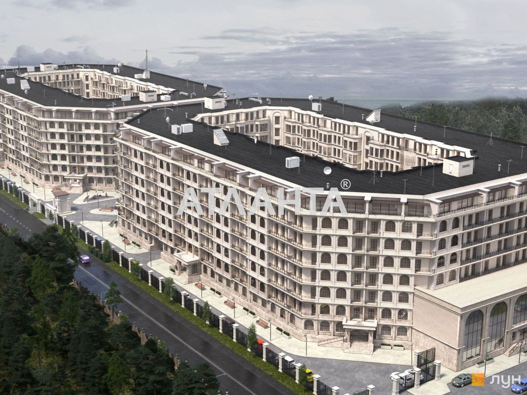 1-комнатная квартира по адресу ул. Дача Ковалевского (площадь 48,4 м²) - Atlanta.ua - фото 3