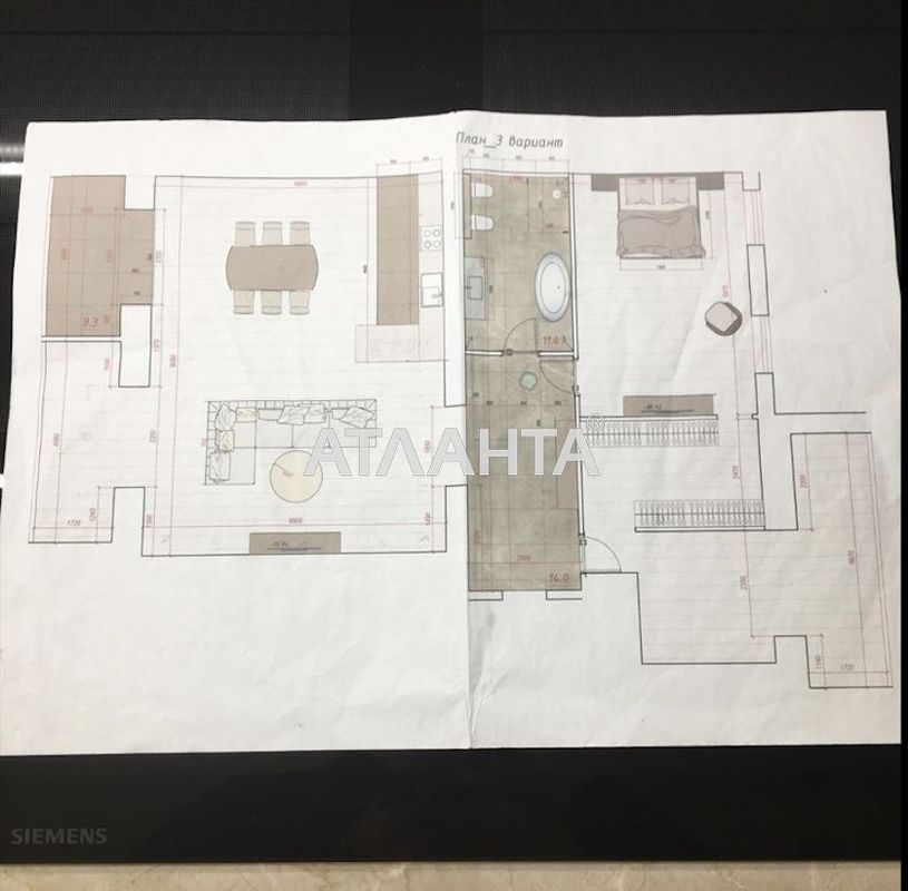 3-комнатная квартира по адресу Дунаева пер. (площадь 152,9 м²) - Atlanta.ua - фото 28