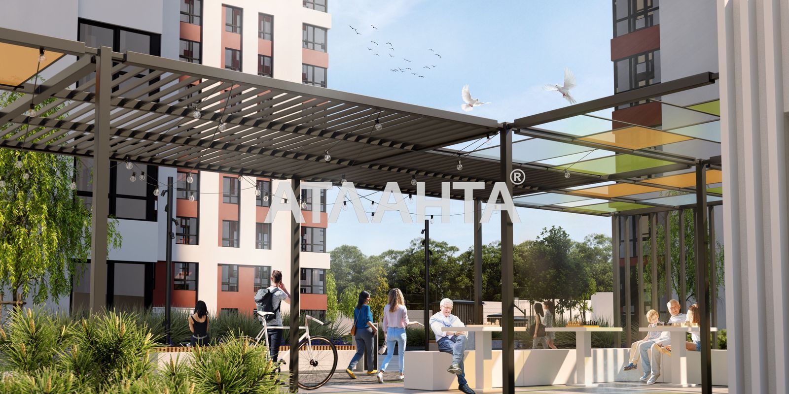 1-room apartment apartment by the address st. Gagarinskoe plato (area 38,1 m²) - Atlanta.ua - photo 2