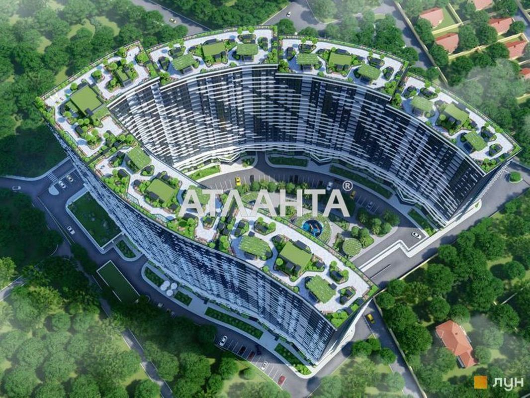 1-room apartment apartment by the address st. Kurortnyy per (area 34,5 m²) - Atlanta.ua - photo 3