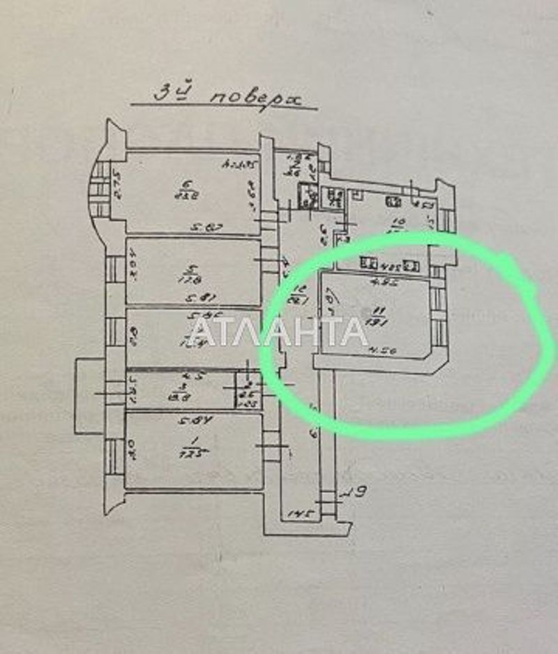 Room in dormitory apartment by the address st. Troitskaya Yaroslavskogo ul (area 19,1 m²) - Atlanta.ua - photo 18