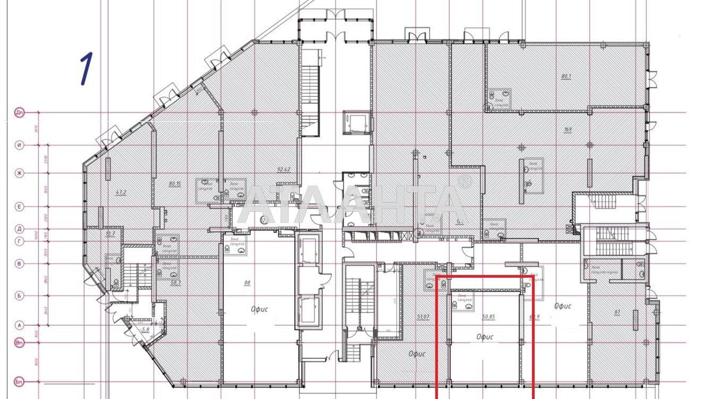 Commercial real estate at st. Filatova ak (area 50,9 m²) - Atlanta.ua - photo 2