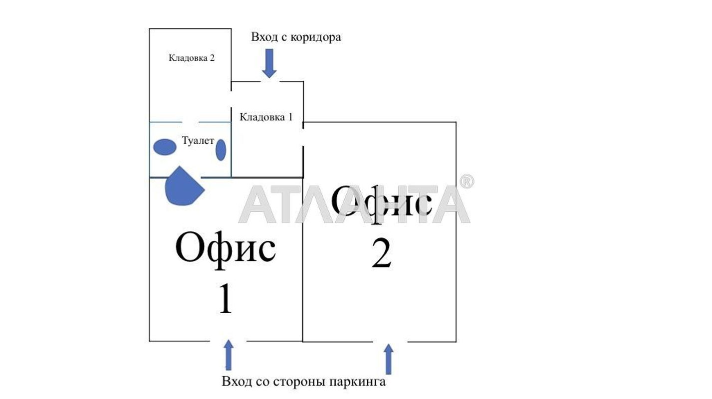Коммерческая недвижимость по адресу ул. Жемчужная (площадь 47,5 м²) - Atlanta.ua - фото 6