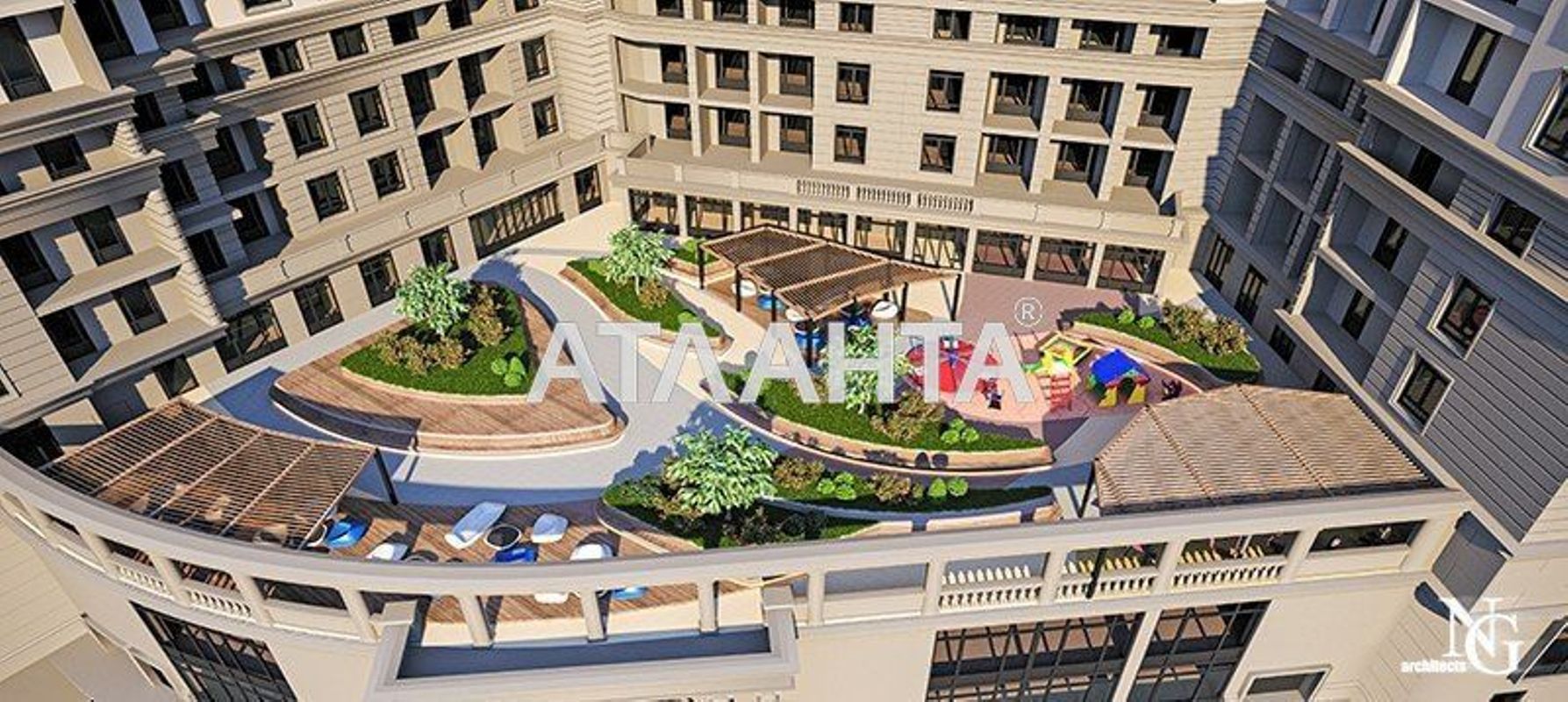 2-rooms apartment apartment by the address st. Dacha Kovalevskogo Amundsena (area 59,7 m²) - Atlanta.ua - photo 3