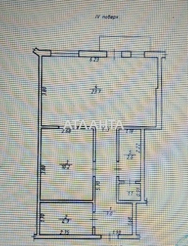 1-room apartment apartment by the address st. Garshina (area 49,7 m²) - Atlanta.ua - photo 17