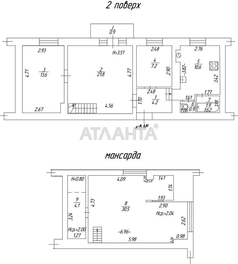 Багатокімнатна квартира за адресою Лермонтовський пров. (площа 98 м²) - Atlanta.ua - фото 13
