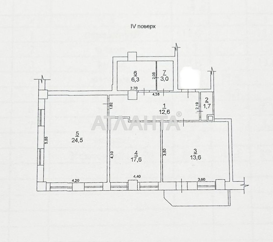 3-rooms apartment apartment by the address st. Solnechnaya (area 80,5 m²) - Atlanta.ua - photo 3