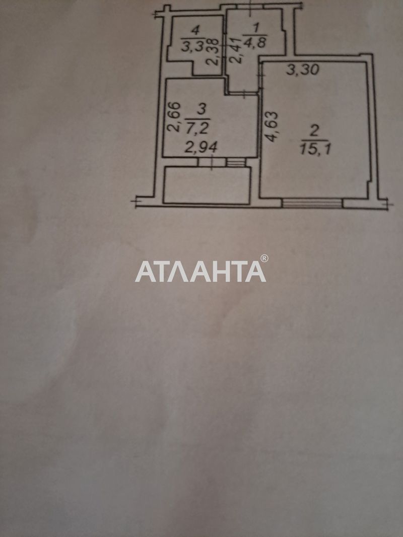 1-room apartment apartment by the address st. Evropeyskaya (area 32 m²) - Atlanta.ua - photo 18