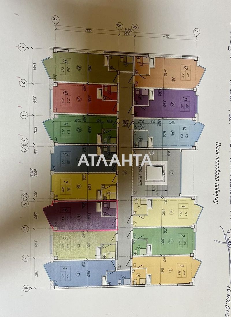 1-кімнатна квартира за адресою вул. Чорноморського Козацтва (площа 24,5 м²) - Atlanta.ua - фото 3