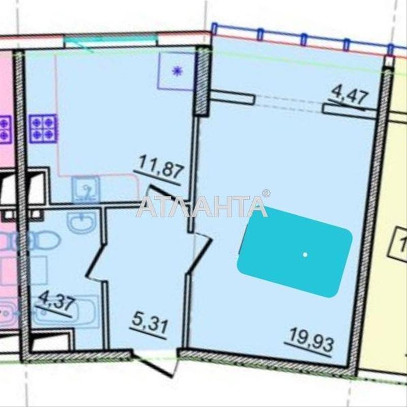 1-кімнатна квартира за адресою вул. Генуезька (площа 45 м²) - Atlanta.ua - фото 17
