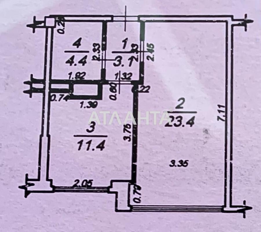 Многокомнатная квартира по адресу Французский бул. (площадь 190 м²) - Atlanta.ua - фото 22