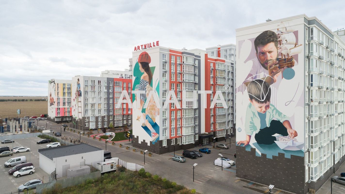 2-rooms apartment apartment by the address st. 7 km ovidiopolskoy dor (area 36,9 m²) - Atlanta.ua