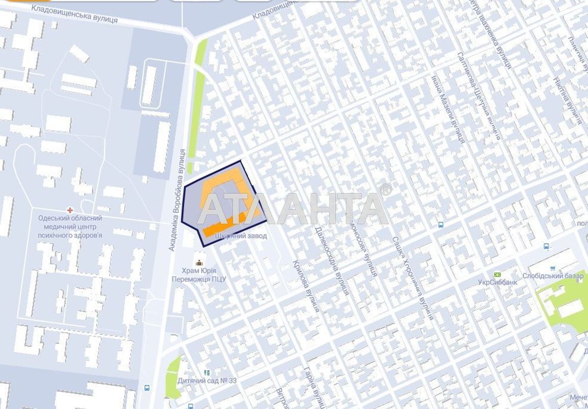 1-комнатная квартира по адресу ул. Слободская (площадь 41,7 м²) - Atlanta.ua - фото 3