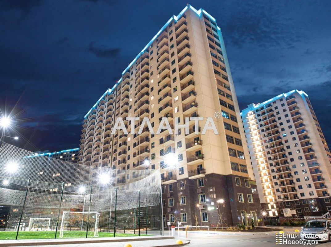 2-rooms apartment apartment by the address st. Zhemchuzhnaya (area 69,6 m²) - Atlanta.ua