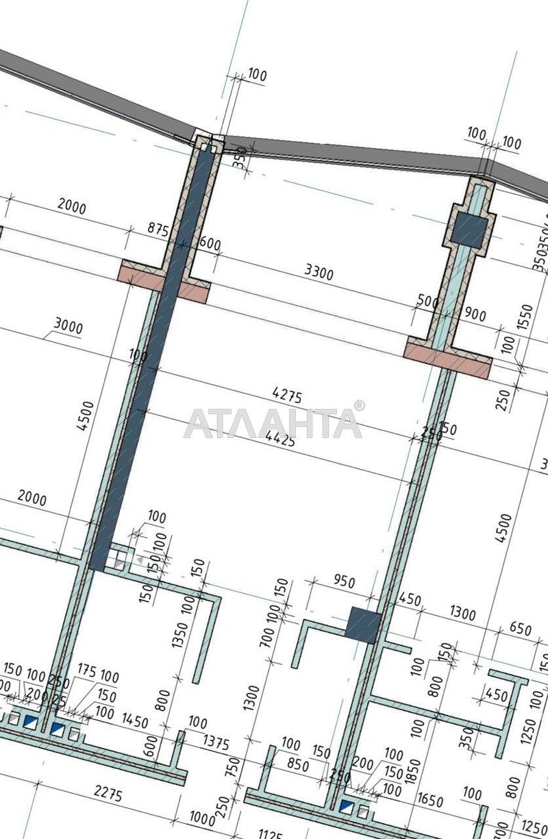 1-room apartment apartment by the address st. Kamanina (area 35 m²) - Atlanta.ua - photo 3