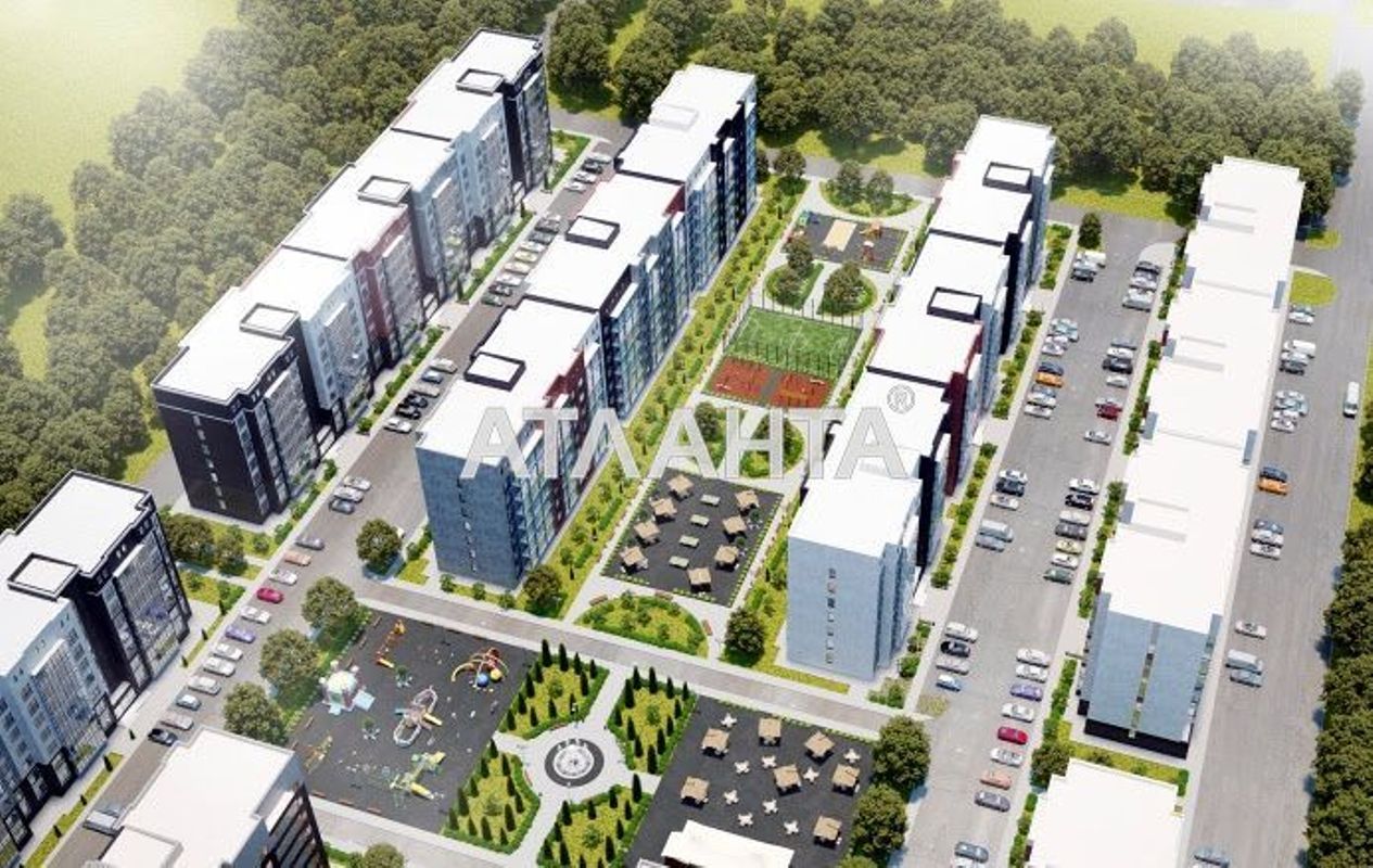 1-room apartment apartment by the address st. 7 km ovidiopolskoy dor (area 35,9 m²) - Atlanta.ua - photo 4