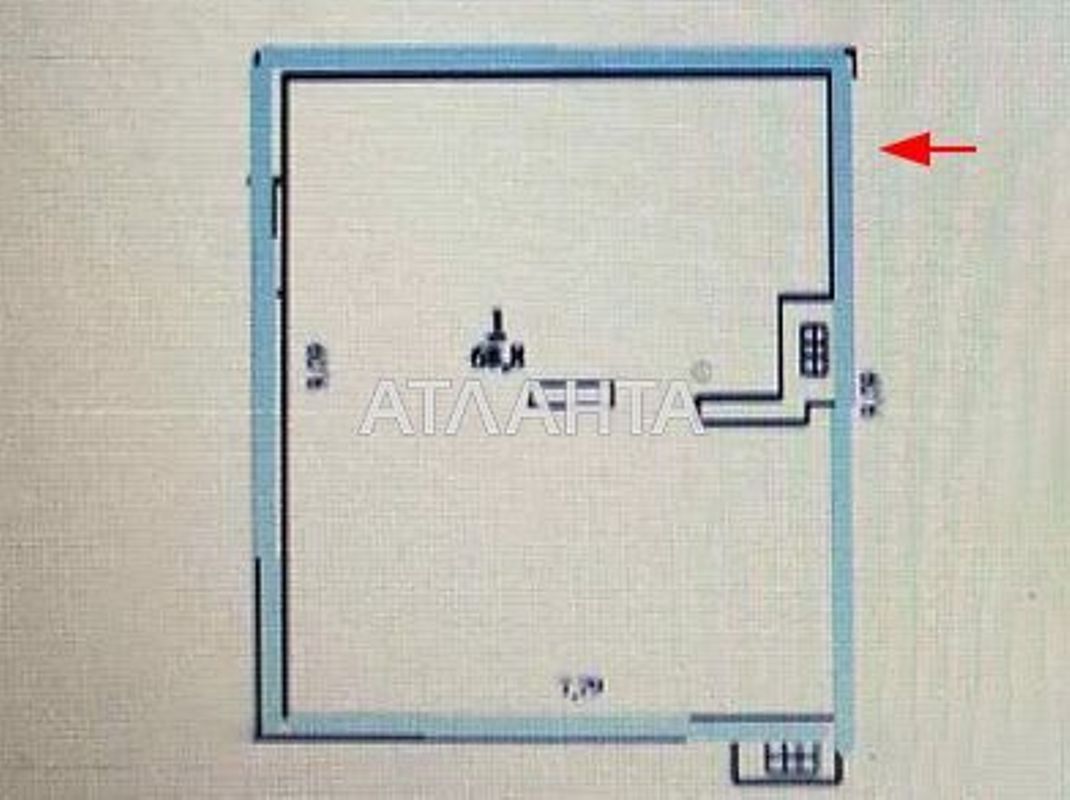 1-кімнатна квартира за адресою вул. Відрадна (площа 69 м²) - Atlanta.ua - фото 3