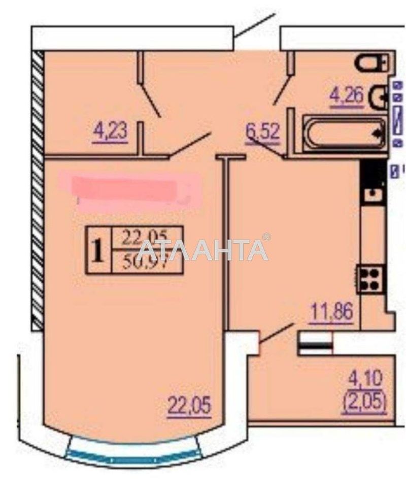 3-rooms apartment apartment by the address st. Zooparkovaya (area 104 m²) - Atlanta.ua - photo 10