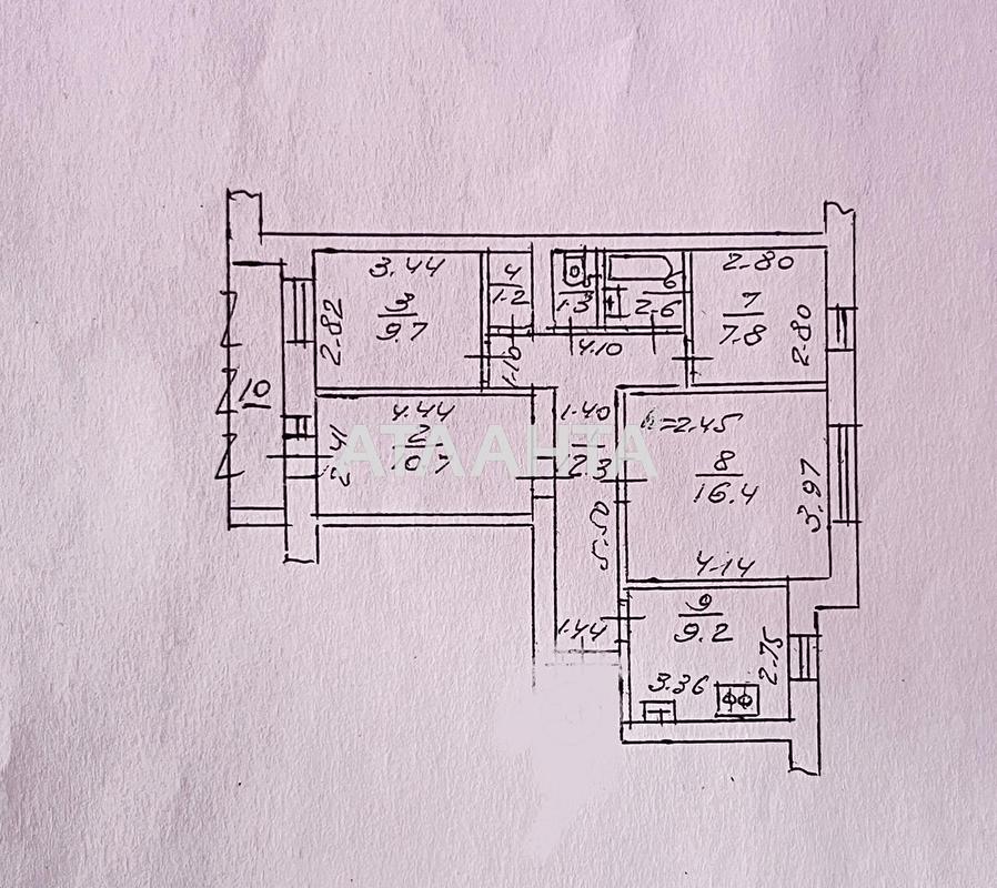 4+-rooms apartment apartment by the address st. Krymskaya (area 74 m²) - Atlanta.ua - photo 15
