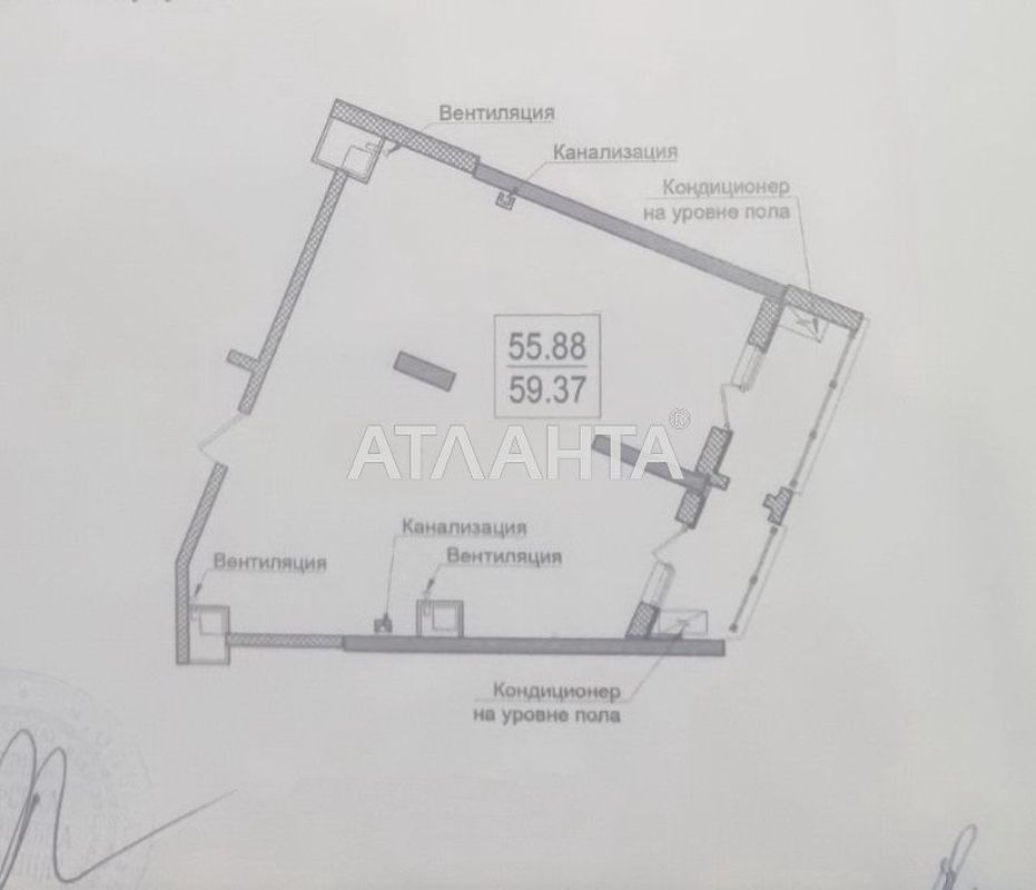 1-комнатная квартира по адресу ул. Дача Ковалевского (площадь 59,4 м²) - Atlanta.ua - фото 6