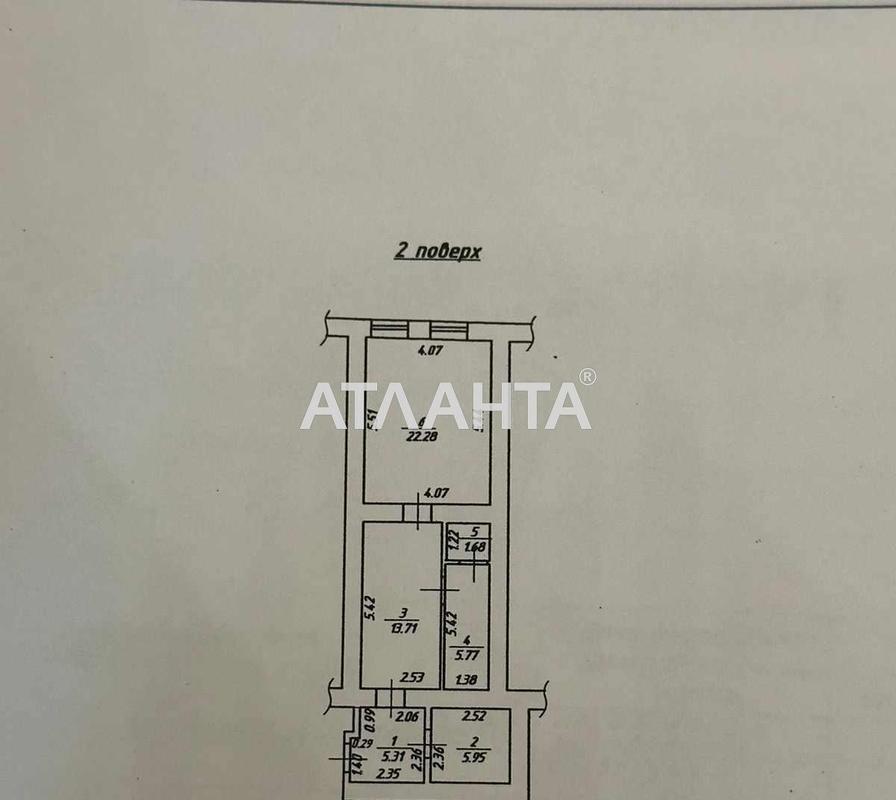 2-комнатная квартира по адресу Воронцовский пер. (площадь 56 м²) - Atlanta.ua - фото 6