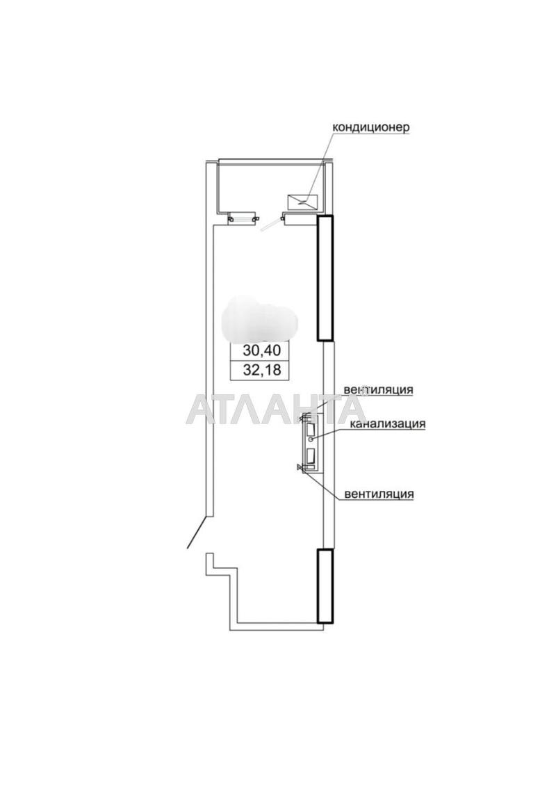 1-room apartment apartment by the address st. Genuezskaya (area 32,2 m²) - Atlanta.ua - photo 5