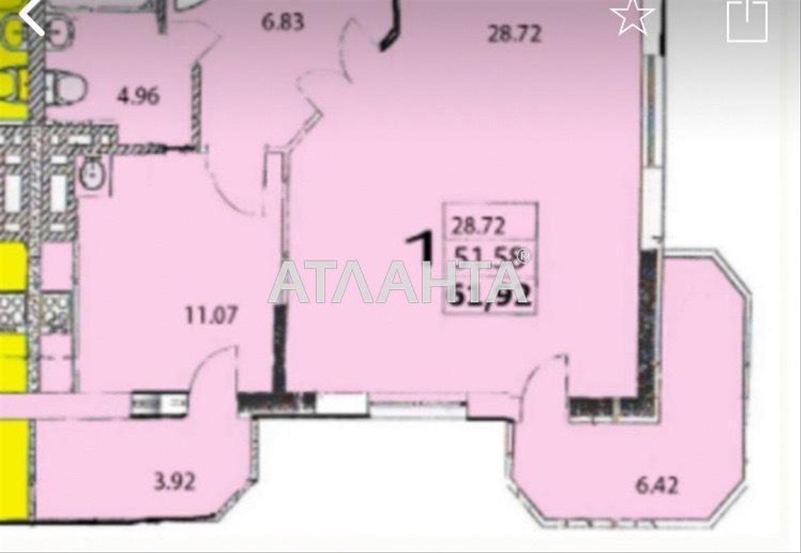 1-кімнатна квартира за адресою вул. Руставелі Шота (площа 61 м²) - Atlanta.ua - фото 6