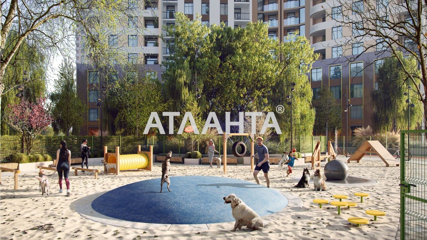 1-кімнатна квартира за адресою вул. Краснова (площа 42,9 м²) - Atlanta.ua - фото 3