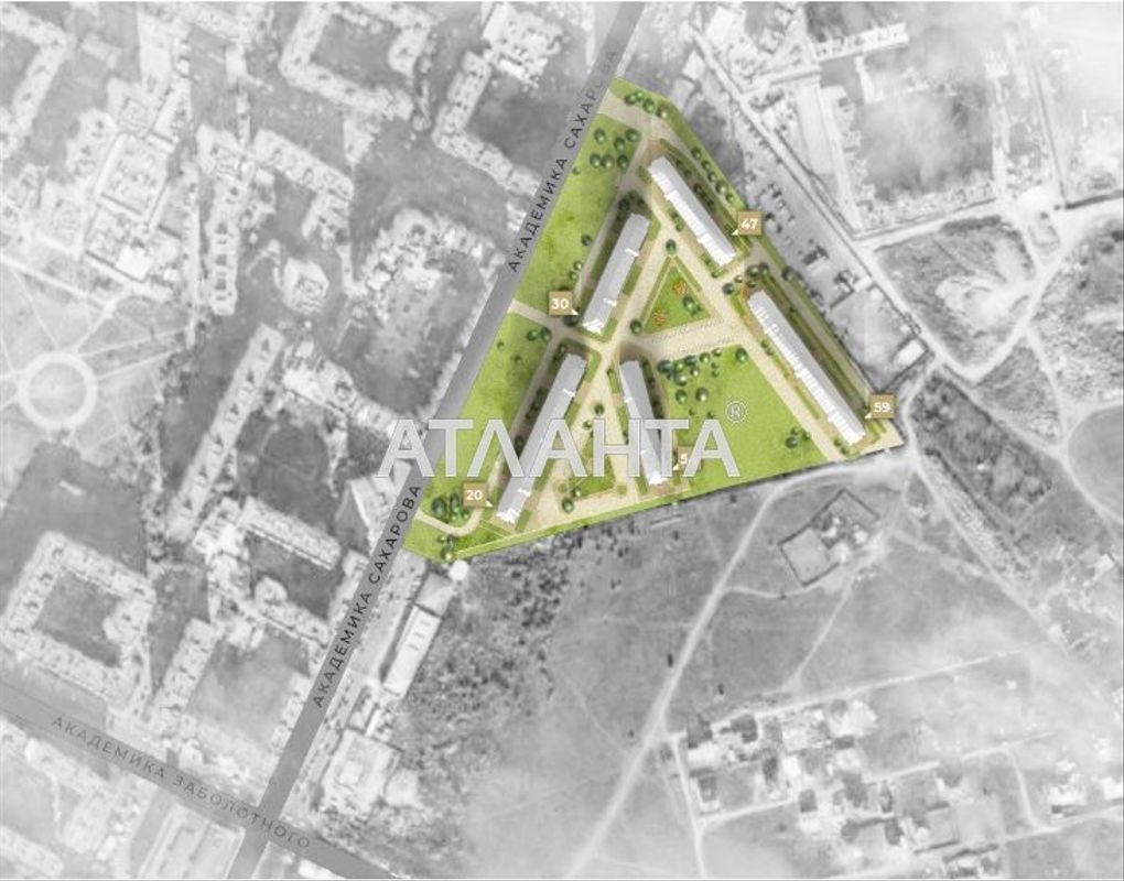 1-room apartment apartment by the address st. Sakharova (area 44,7 m²) - Atlanta.ua - photo 21