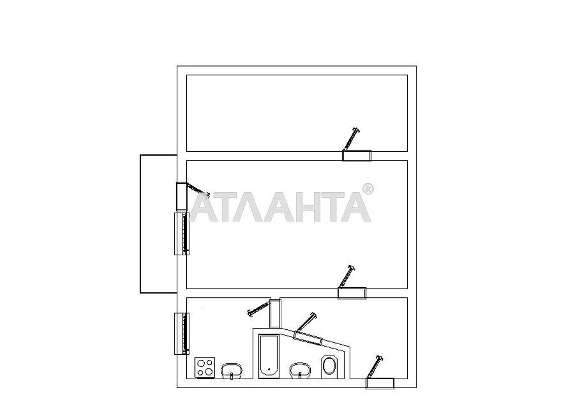 2-комнатная квартира по адресу ул. Марсельская (площадь 42,1 м²) - Atlanta.ua - фото 10