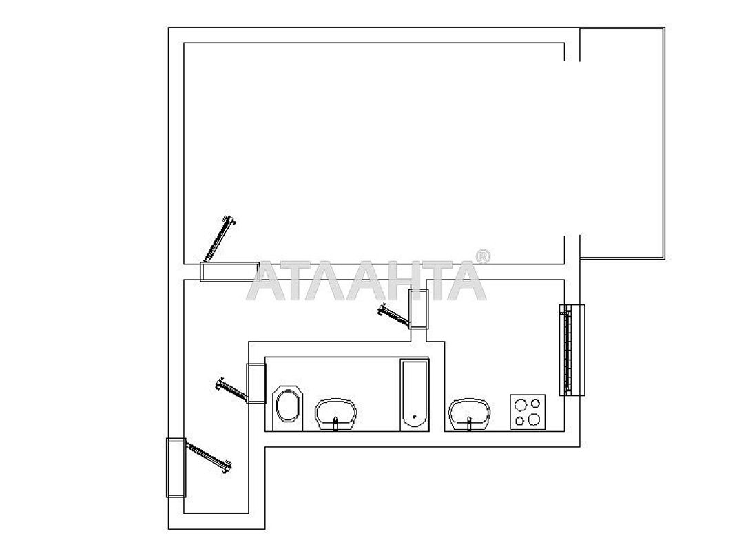 1-room apartment apartment by the address st. Sadovaya (area 30 m²) - Atlanta.ua - photo 7