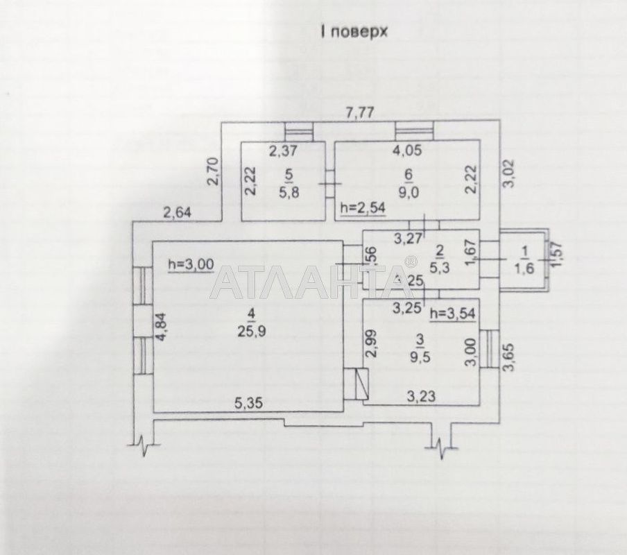 Дом по адресу ул. Грибоедова (площадь 60 м²) - Atlanta.ua - фото 9