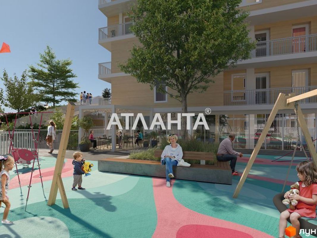 2-rooms apartment apartment by the address st. 7 km ovidiopolskoy dor (area 42,4 m²) - Atlanta.ua - photo 5