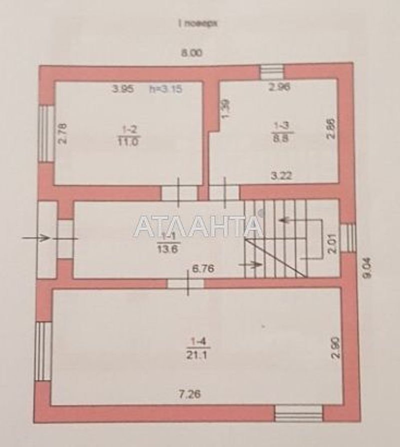 House by the address st. Shkolnaya (area 180 m²) - Atlanta.ua - photo 12