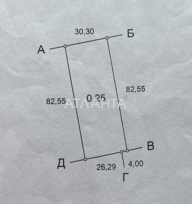 Участок по адресу ул. Массив №4 (площадь 25 сот) - Atlanta.ua - фото 4