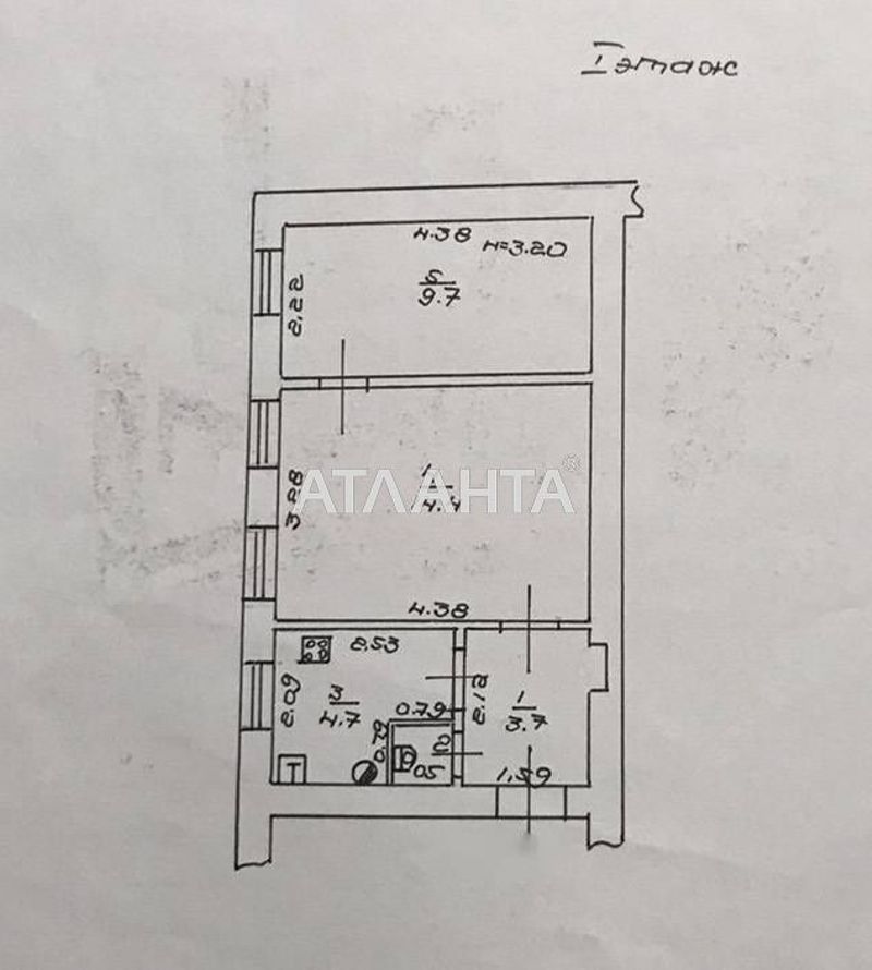 2-комнатная квартира по адресу Ватманский пер. (площадь 33 м²) - Atlanta.ua - фото 6