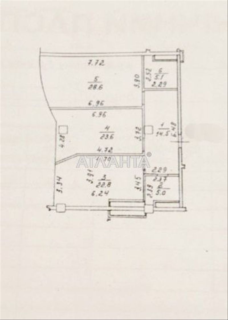 3-комнатная квартира по адресу ул. Генуэзская (площадь 99,6 м²) - Atlanta.ua - фото 6